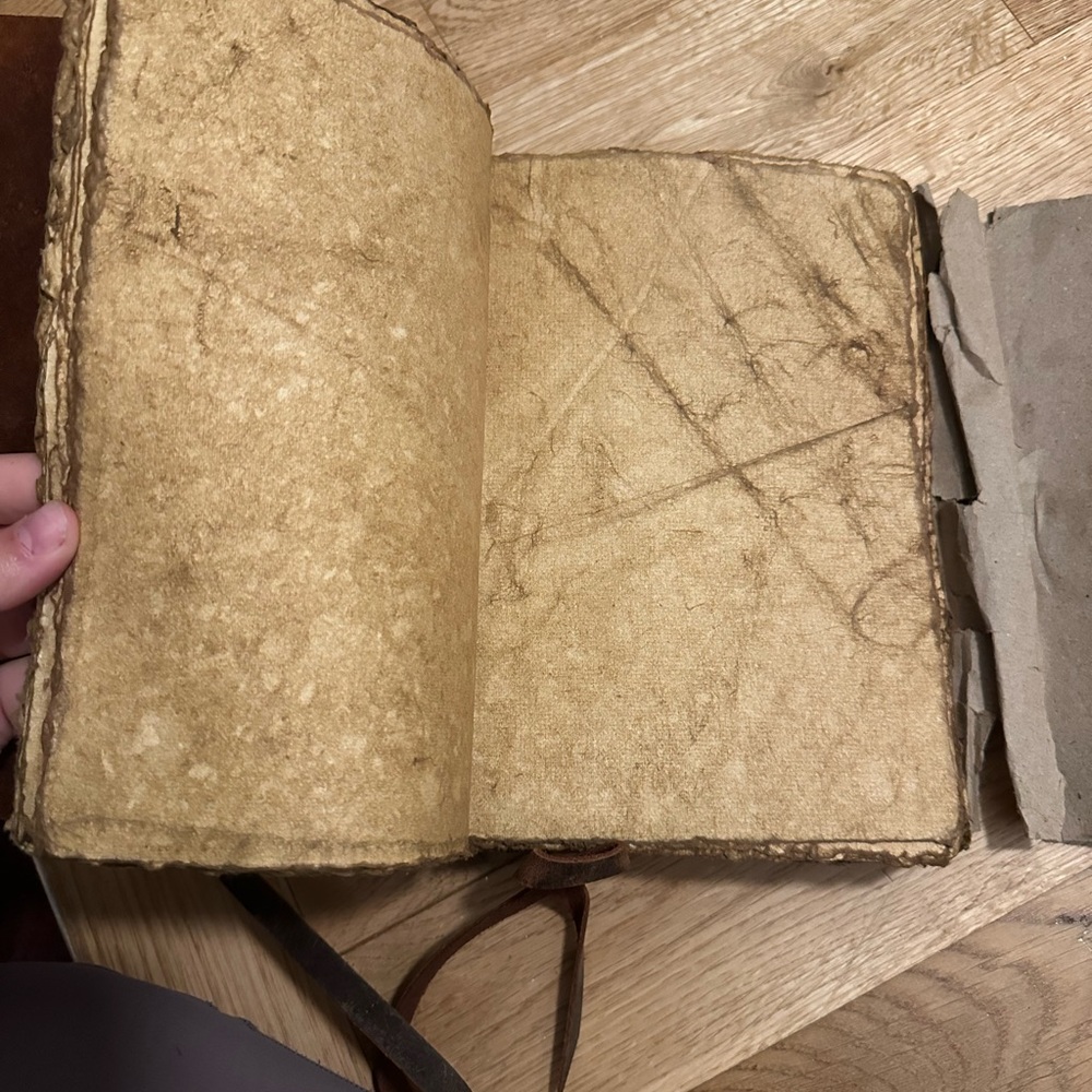Vintage Leather Journal - Picture 3 of 4